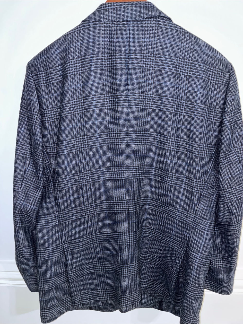 BOSS Hutson Glen Plaid Stretch Wool Blend Sport Coat – Tailored Fit, 23" Sleeves - Picture 7 of 7